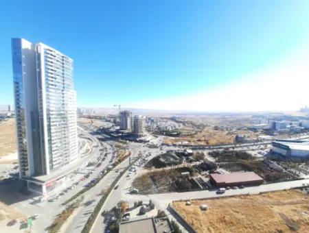 Kiracısız Krediye Uygun Beytepe İncek Bulvar Loft Satılık 3+1 110 M² 19.Kat Bulvar Ve Göl Manzaralı