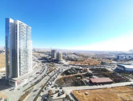 Kiracısız Krediye Uygun Beytepe İncek Bulvar Loft Satılık 3+1 110 M² 19.Kat Bulvar Ve Göl Manzaralı