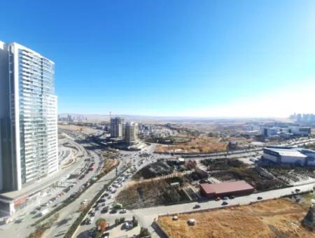 Kiracısız Krediye Uygun Beytepe İncek Bulvar Loft Satılık 3+1 110 M² 19.Kat Bulvar Ve Göl Manzaralı